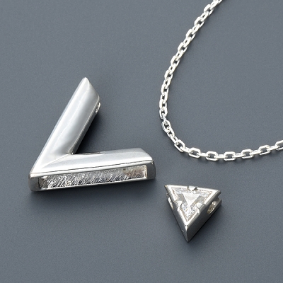 シルバーネックレス