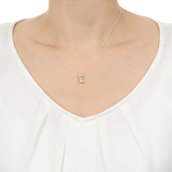 シルバーネックレス