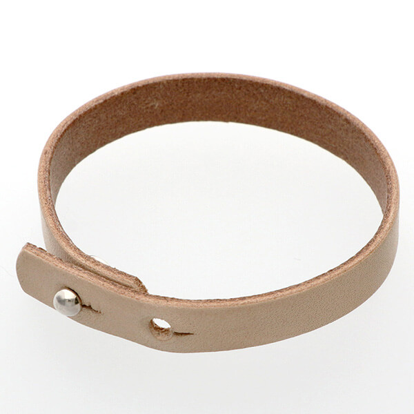 人気 レザーブレスレット 刻印 メッセージ 単品