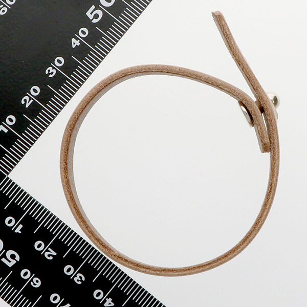 人気 レザーブレスレット 刻印 メッセージ 単品