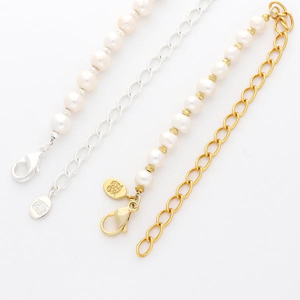 淡水パールペアブレスレット