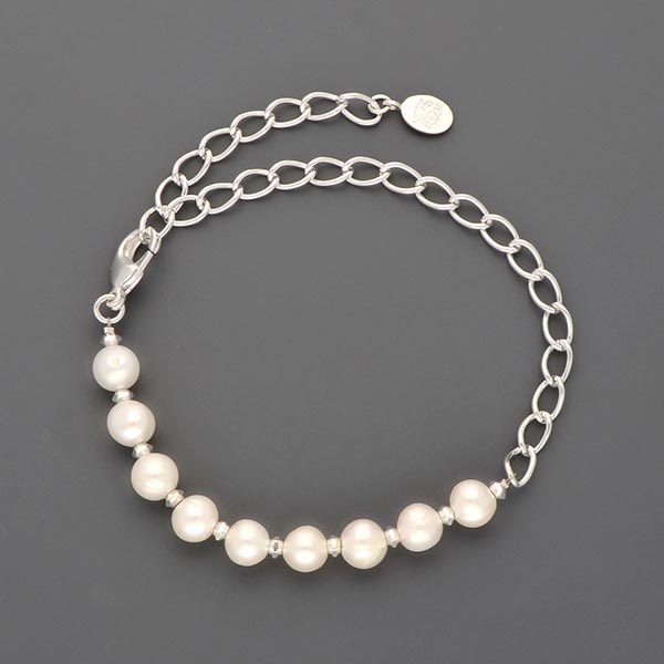淡水パールブレスレット
