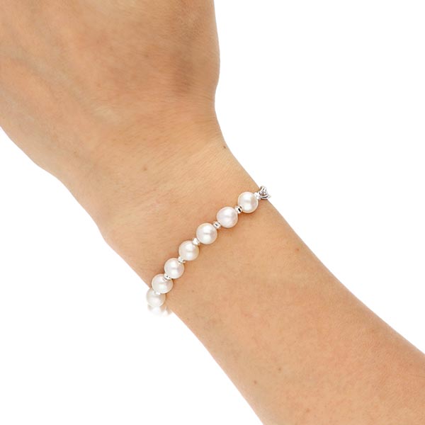 淡水パールブレスレット