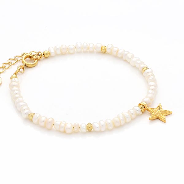 淡水パールブレスレット