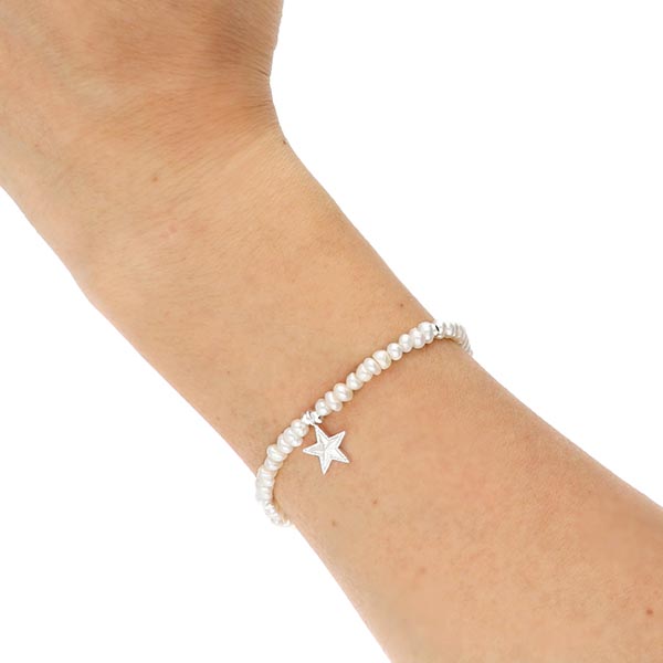 淡水パールペアブレスレット