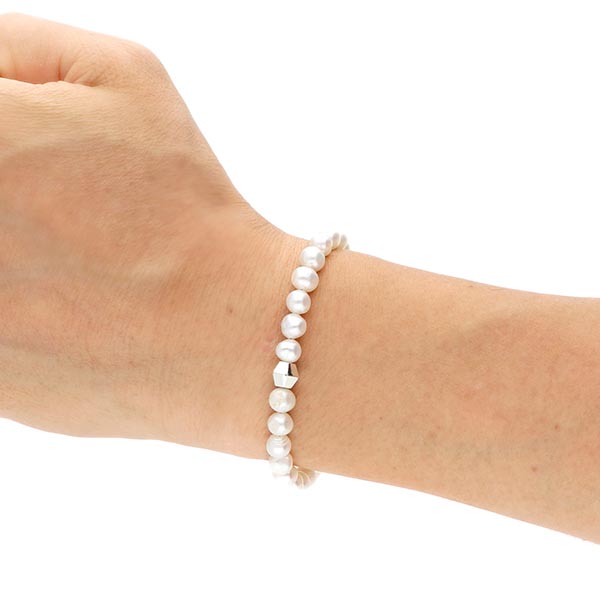 淡水パールペアブレスレット