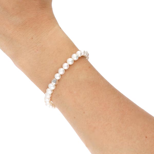 淡水パールペアブレスレット