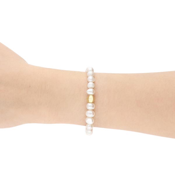 淡水パールペアブレスレット