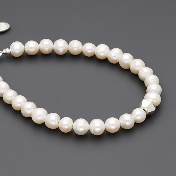 淡水パールブレスレット