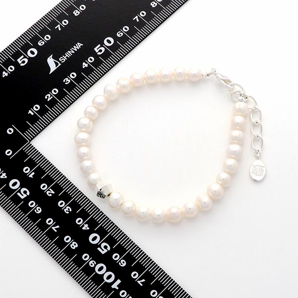 淡水パールブレスレット