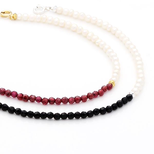 淡水パールペアブレスレット