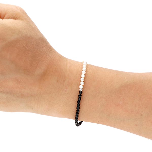 淡水パールペアブレスレット