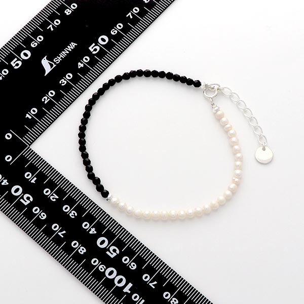 淡水パールブレスレット