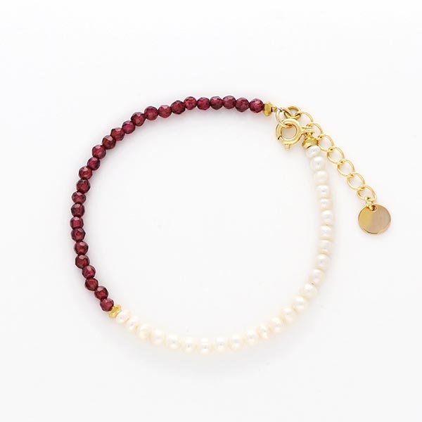 淡水パールブレスレット