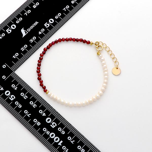 淡水パールブレスレット