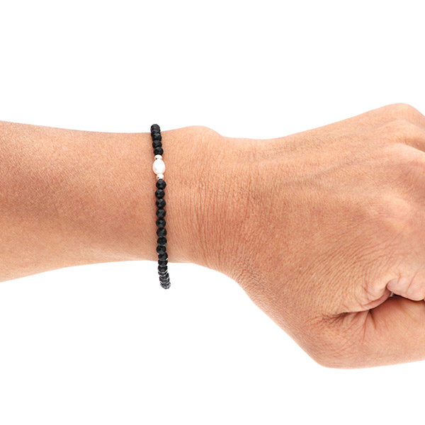 ビーズペアブレスレット