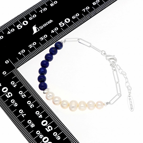 淡水パールブレスレット