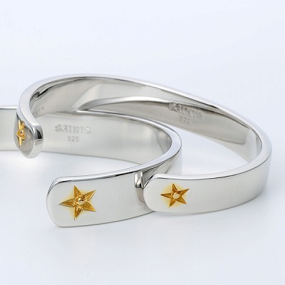 ペアシルバーバングル