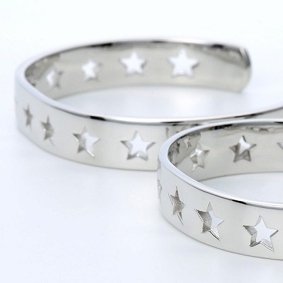 ペアシルバーバングル