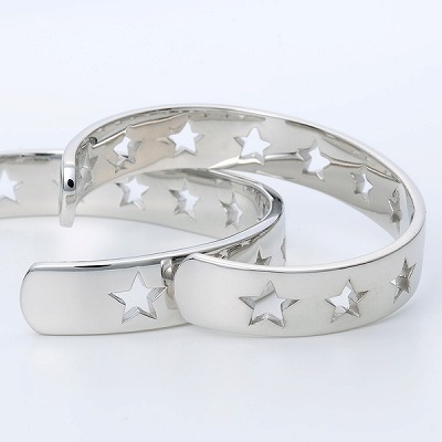 ペアシルバーバングル