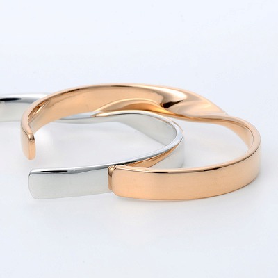 ペアシルバーバングル