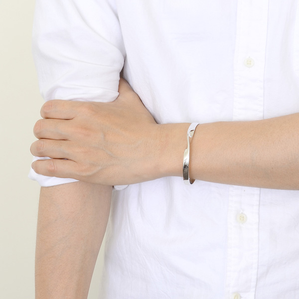 ペアシルバーバングル