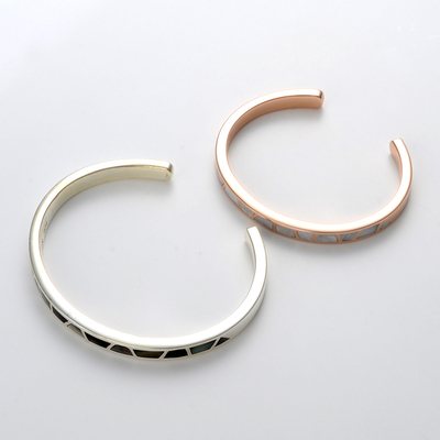 シルバーペアブレスレット