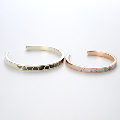 シルバーペアブレスレット