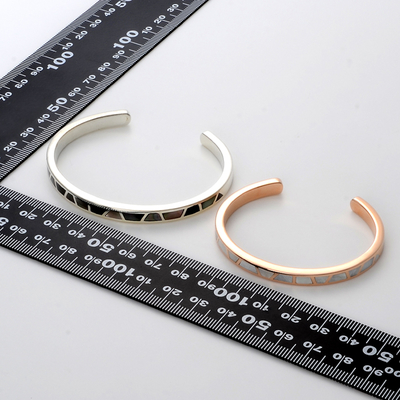 シルバーペアブレスレット