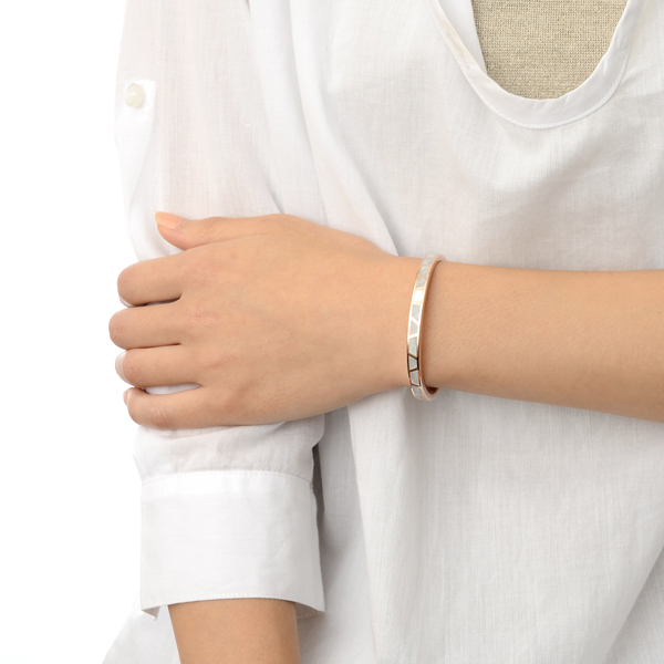 シルバーペアブレスレット