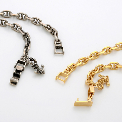 シルバーペアブレスレット