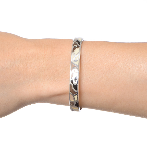 シルバーペアバングル