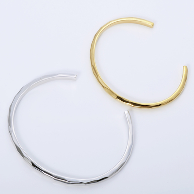 シルバーペアバングル