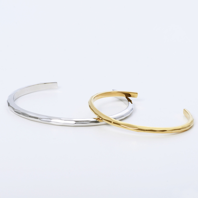 シルバーペアバングル