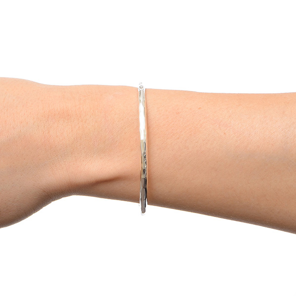 シルバーペアバングル