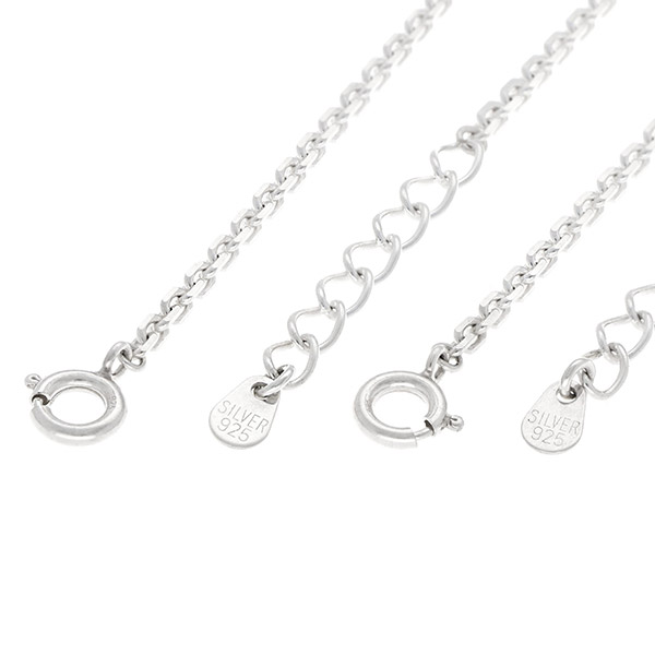 シルバーペアブレスレット