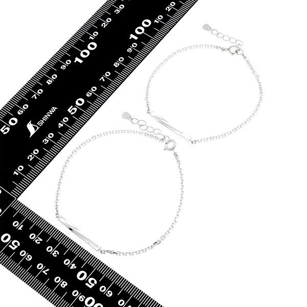 シルバーペアブレスレット