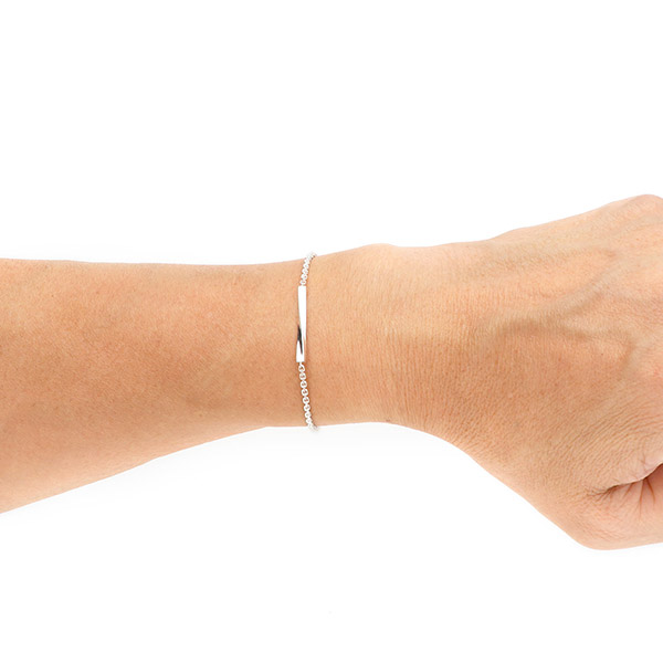 シルバーペアブレスレット