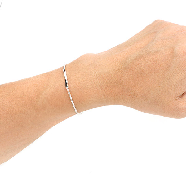 シルバーペアブレスレット