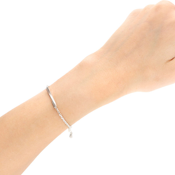 シルバーペアブレスレット