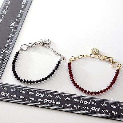 シルバーペアブレスレット