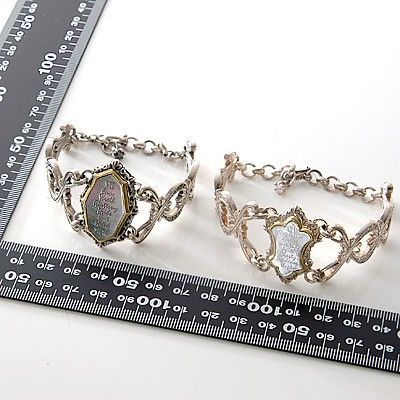 シルバーペアブレスレット