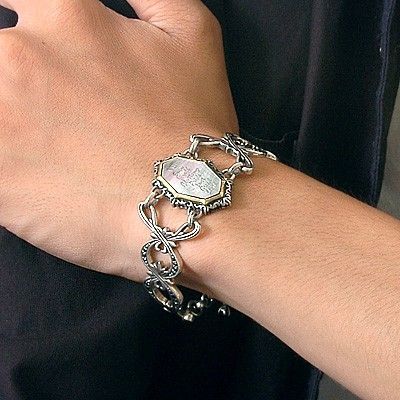 シルバーペアブレスレット