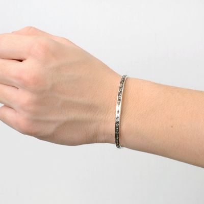 シルバーバングル