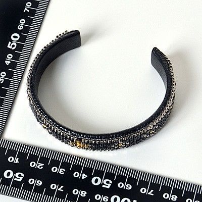 コプラクロスビーズバングル