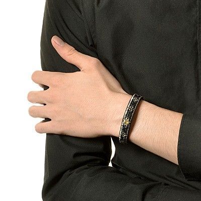 コプラクロスビーズバングル