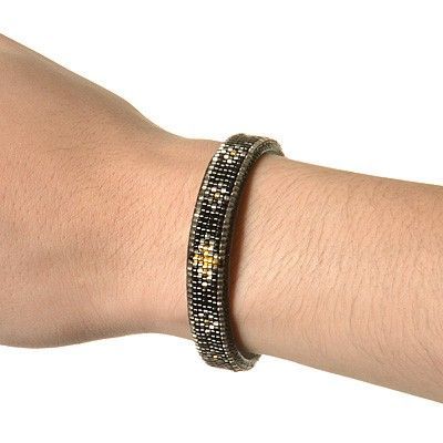 コプラクロスビーズバングル