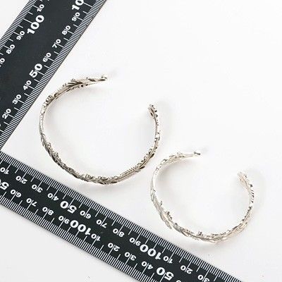 シルバーペアバングル