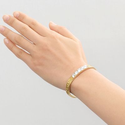 シルバーバングル