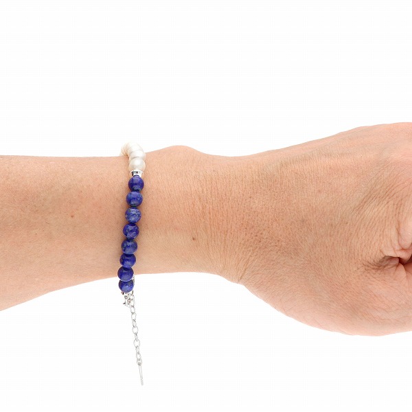 淡水パールペアブレスレット